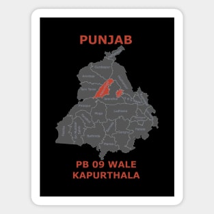 PB 09 Wale Kapurthala Magnet